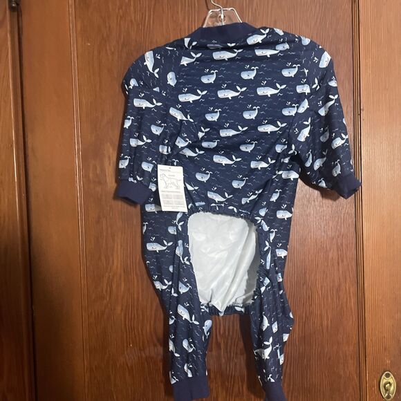 LovinPet Dog Shirt Sun Shield Shirt Ocean Whales Print Lightweight Pullover NWT - Picture 8 of 8